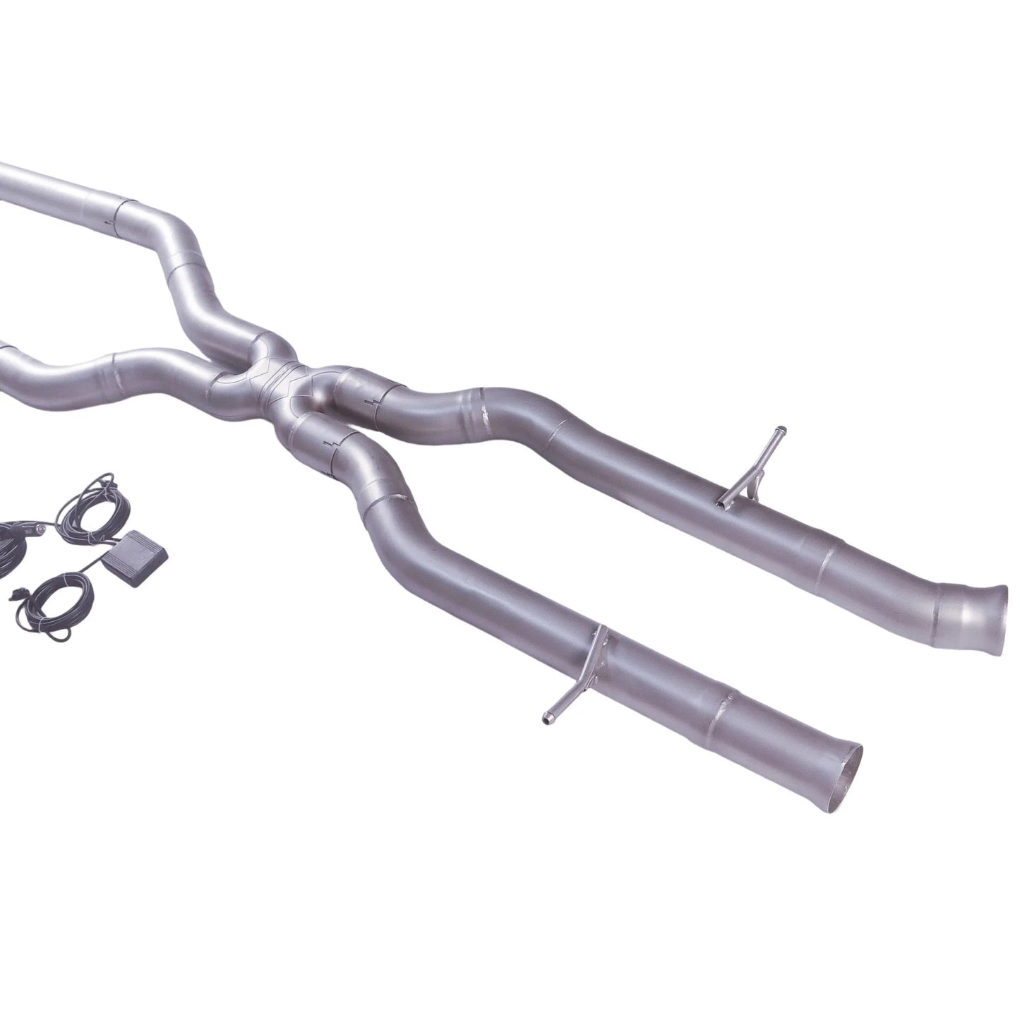 For 2012~2016 Mercedes AMG GL63 ML63 X166 5.5 Exhaust Muffler, Car Electric Valve Exhaust System Created with 304 Stainless Stee