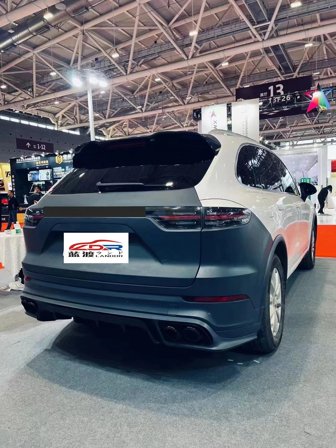 New Trend Classic Style Bodykit For 2011-2014 Porsche Cayenne 958.1 Facelift To 9Y0.1 Turbo+TKT Style Auto Accessories