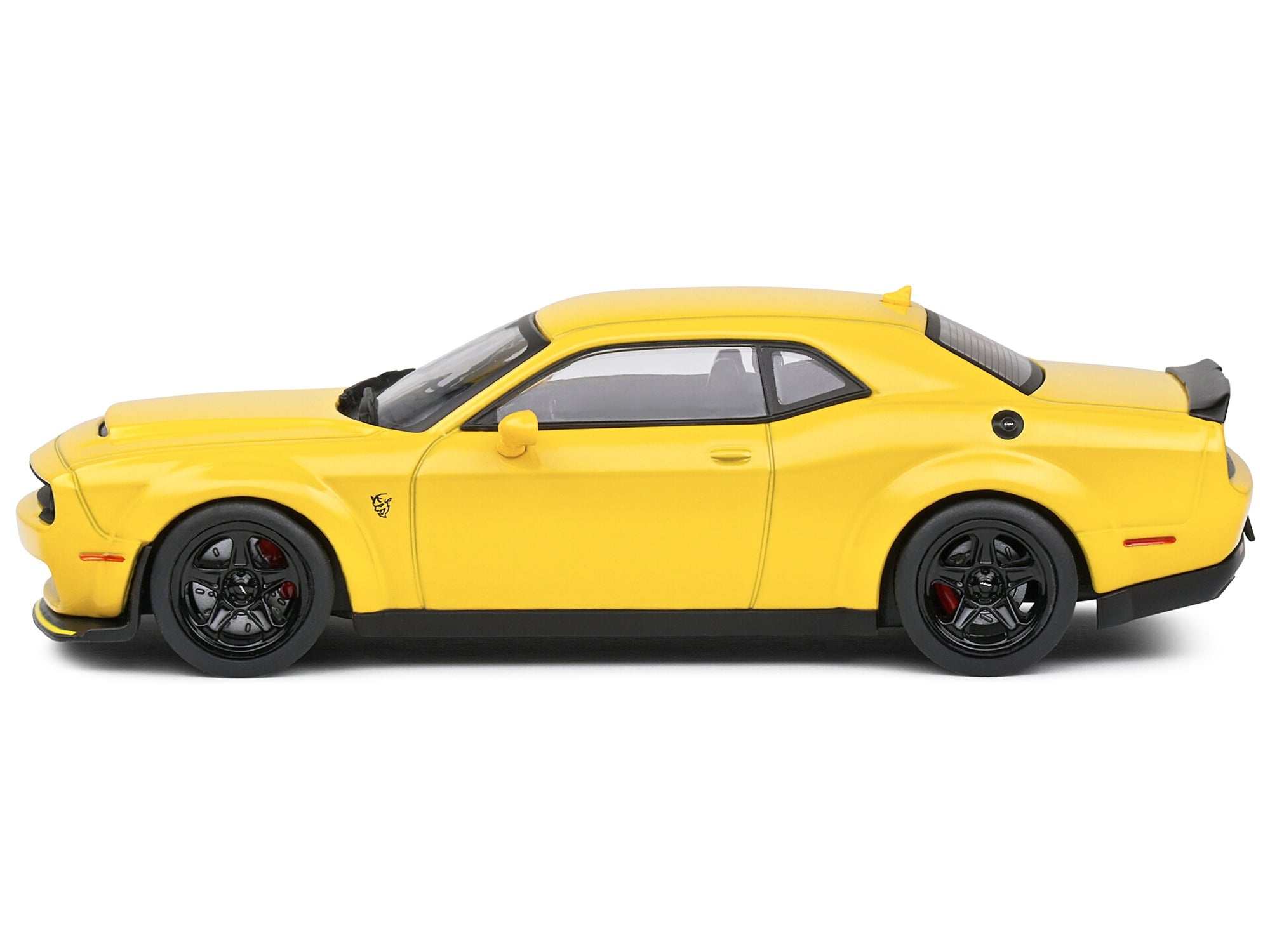 2018 Dodge Challenger SRT Demon Yellow 1/43 Diecast Model Car by Solido - Premium Dodge Models from Solido - Just $41.99! Shop now at Rapidvehicles