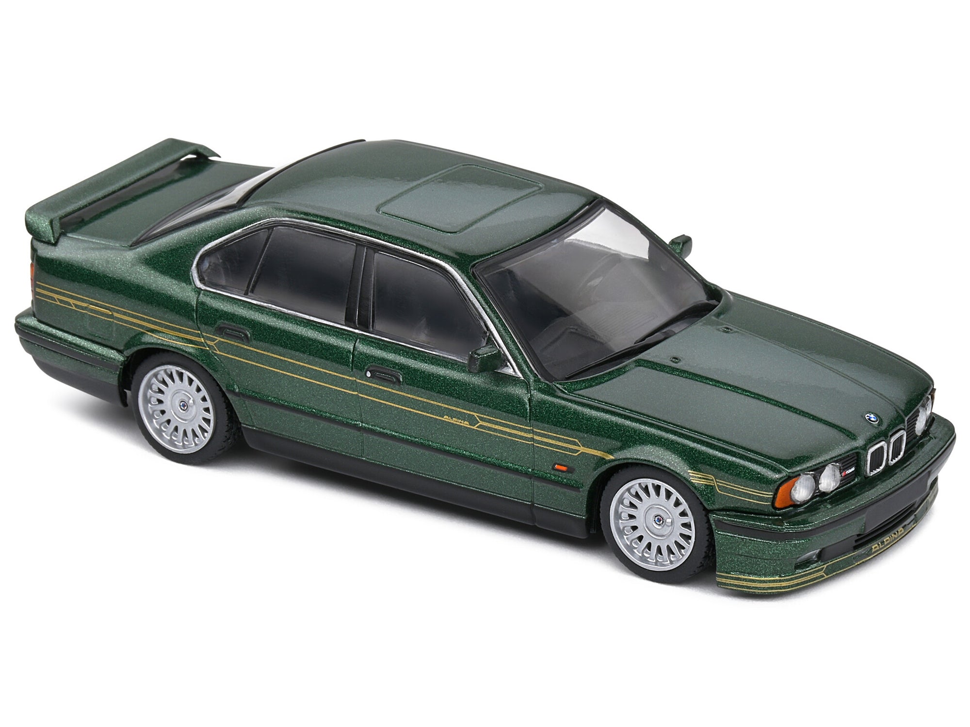 1994 BMW E34 Alpina B10 BiTurbo Alpina Green Metallic 1/43 Diecast Model Car by Solido - Premium BMW Models from Solido - Just $46.99! Shop now at Rapidvehicles