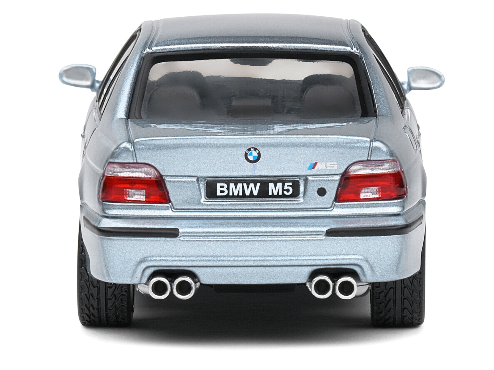 2003 BMW E39 M5 Silver Water Blue Metallic 1/43 Diecast Model Car by Solido - Premium BMW Models from Solido - Just $55.75! Shop now at Rapidvehicles