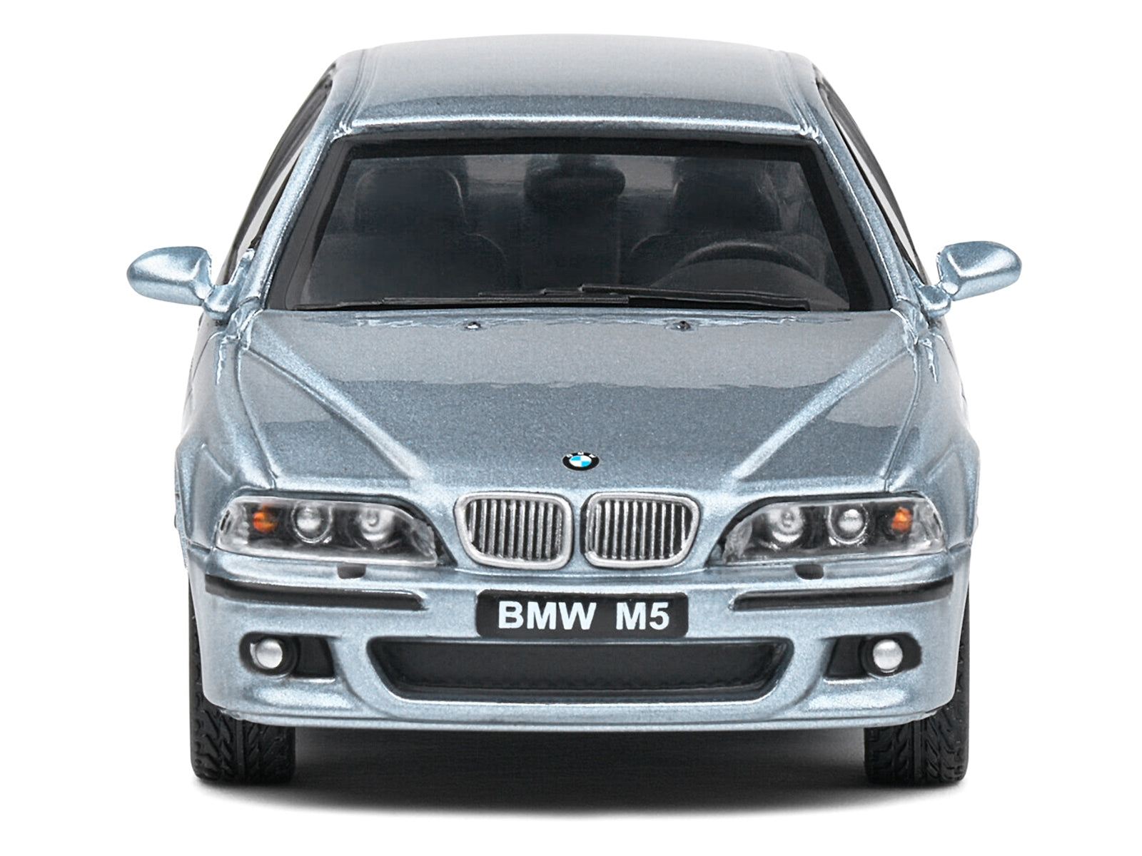 2003 BMW E39 M5 Silver Water Blue Metallic 1/43 Diecast Model Car by Solido - Premium BMW Models from Solido - Just $46.99! Shop now at Rapidvehicles