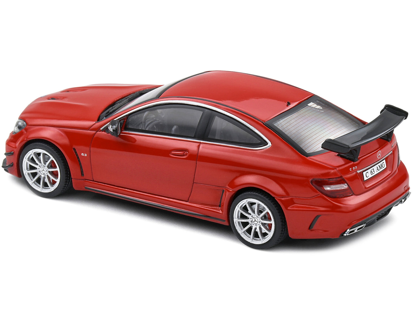 2012 Mercedes-Benz C63 AMG Black Series Fire Opal Red 1/43 - Premium Mercedes Models from Solido - Just $61.19! Shop now at Rapidvehicles