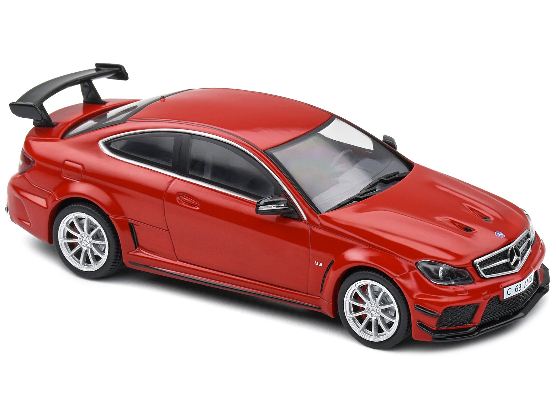 2012 Mercedes-Benz C63 AMG Black Series Fire Opal Red 1/43 - Premium Mercedes Models from Solido - Just $61.19! Shop now at Rapidvehicles