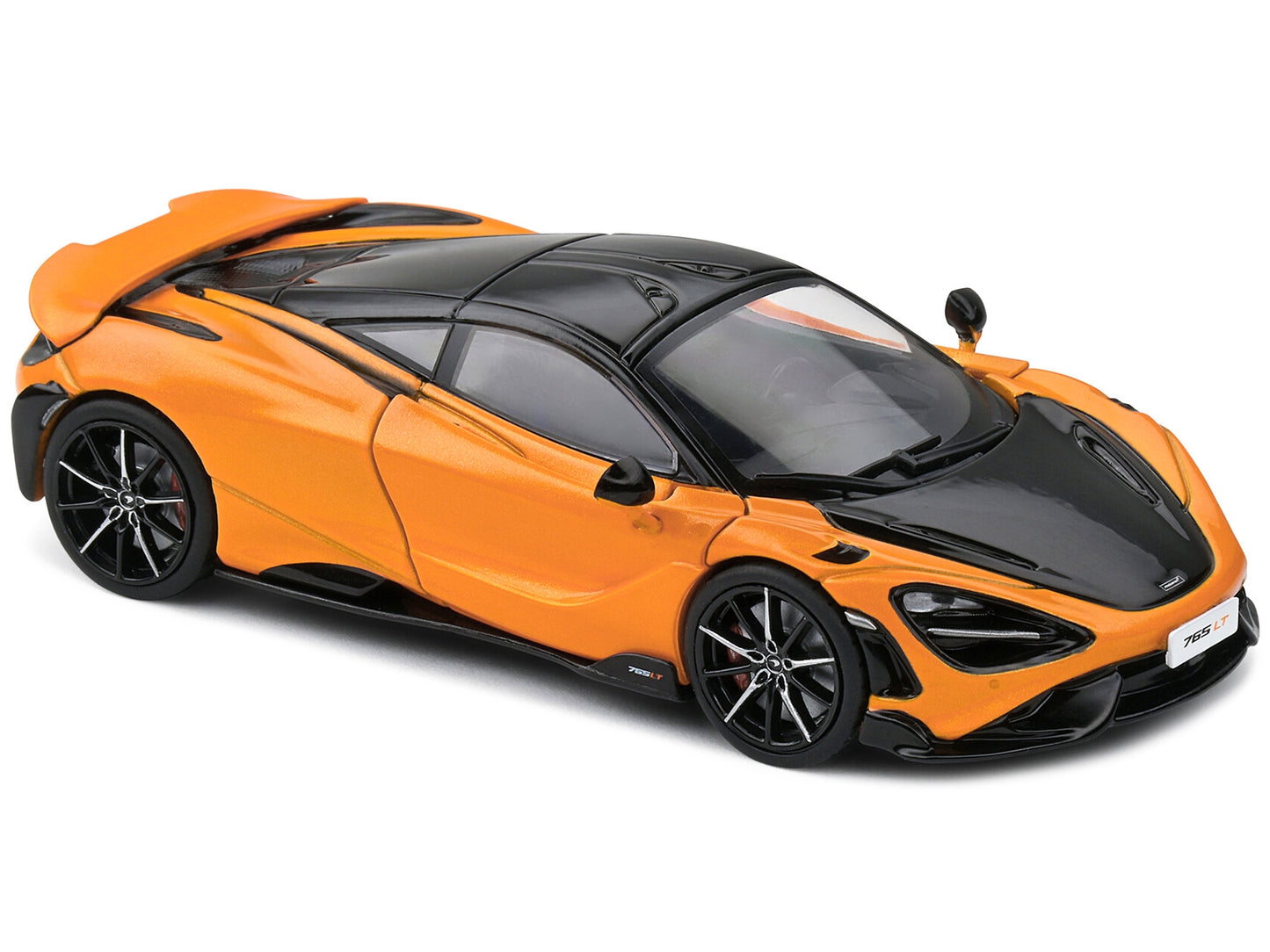 2020 McLaren 765 LT Papaya Spark Orange Metallic and Black 1/43 - Premium McLaren Models from Solido - Just $61.19! Shop now at Rapidvehicles