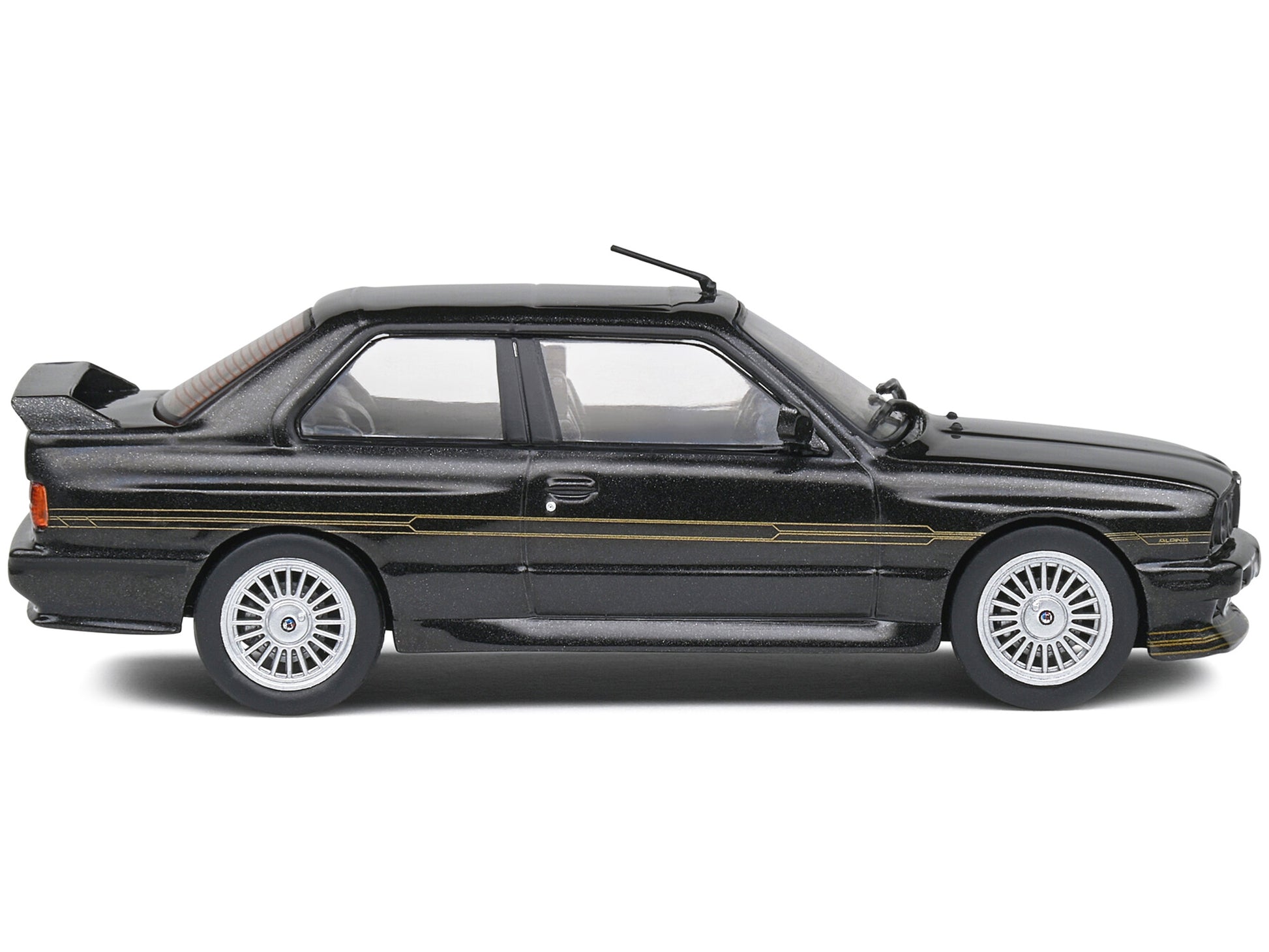 1989 BMW E30 M3 Alpina B6 3.5S Diamond Black Metallic 1/43 - Premium BMW Models from Solido - Just $61.19! Shop now at Rapidvehicles