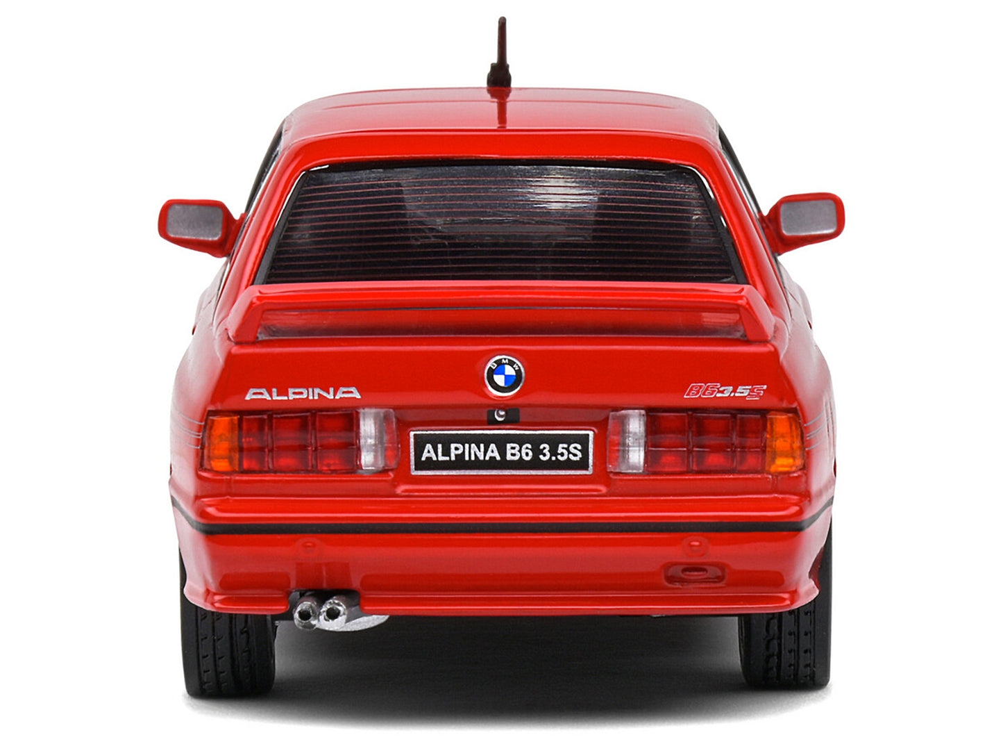 1990 BMW Alpina B6 (E30) Brilliant Red 1/43 Diecast Model Car by