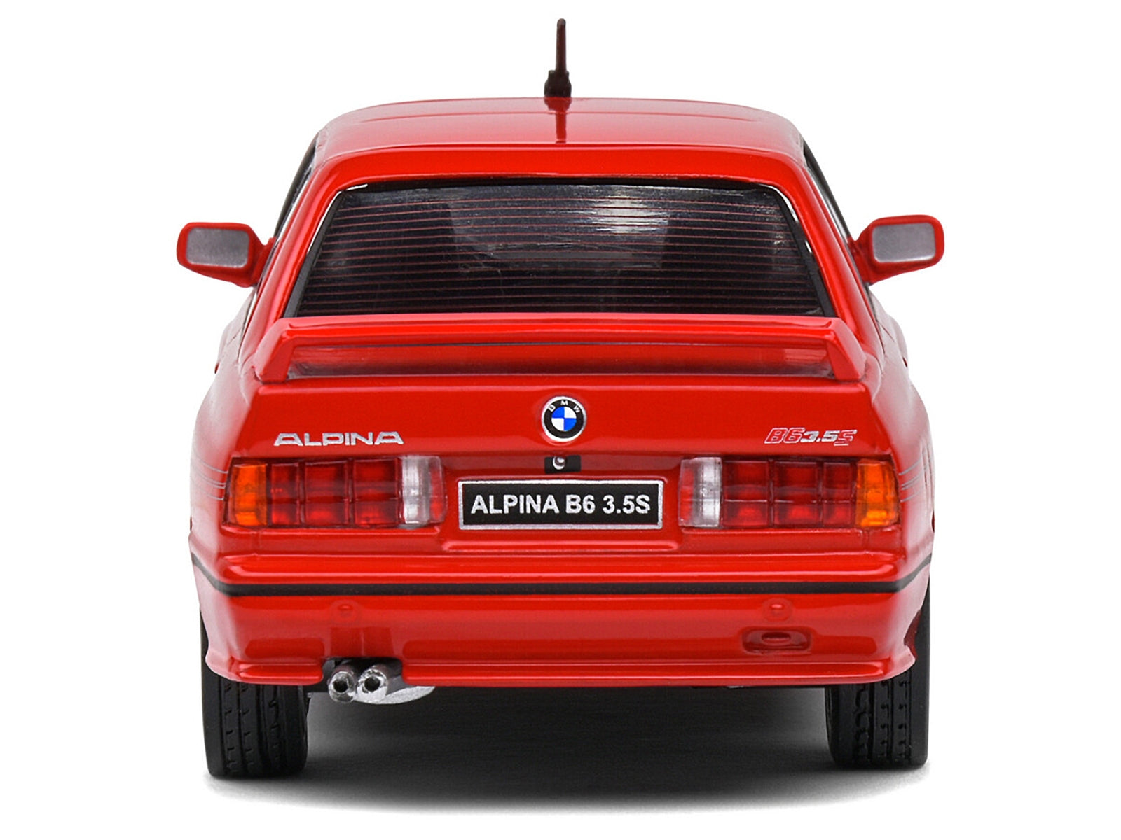 1990 BMW Alpina B6 (E30) Brilliant Red 1/43 Diecast Model Car by Solido