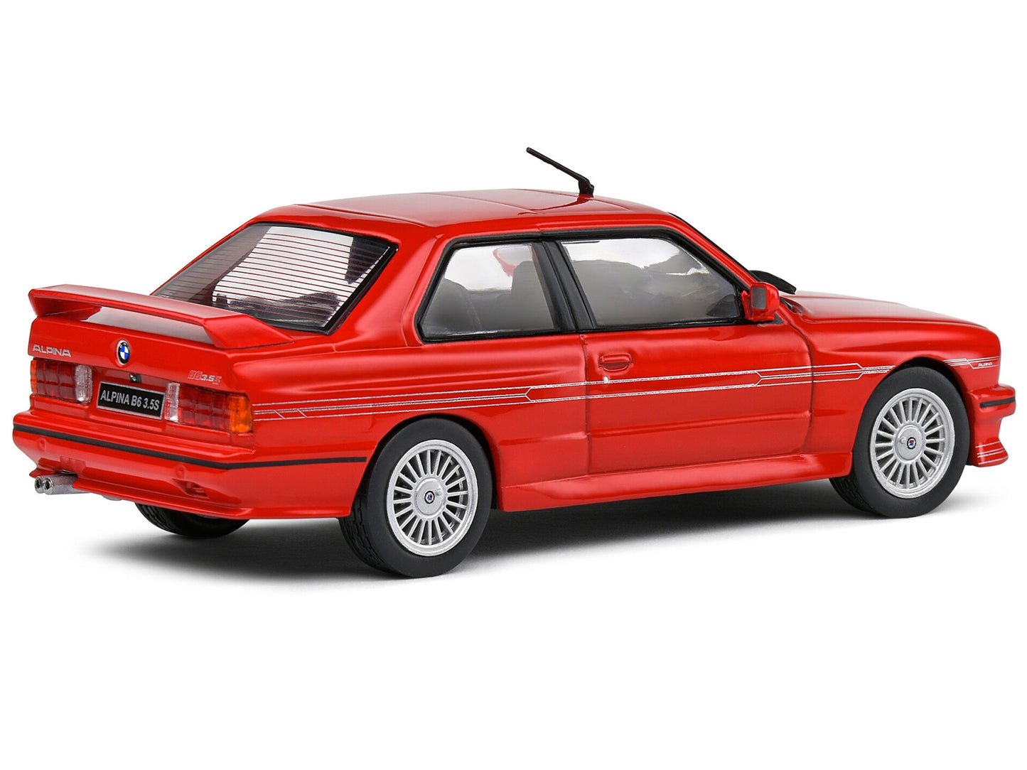 1990 BMW Alpina B6 (E30) Brilliant Red 1/43 Diecast Model Car by