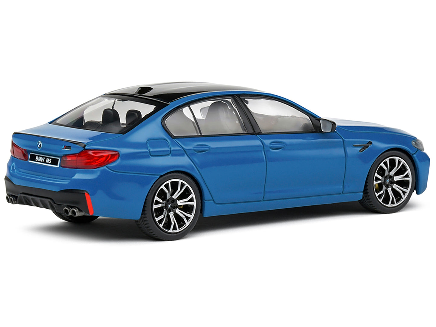 2022 BMW M5 (F90) Competition Voodoo Blue with Black Top 1/43 - Premium BMW Models from Solido - Just $62.99! Shop now at Rapidvehicles