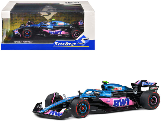 Alpine A523 #10 Pierre Gasly "BWT" 3rd Place Formula One F1 "Dutch GP" (2023) 1/43 Diecast Model Car by Solido free shipping USA