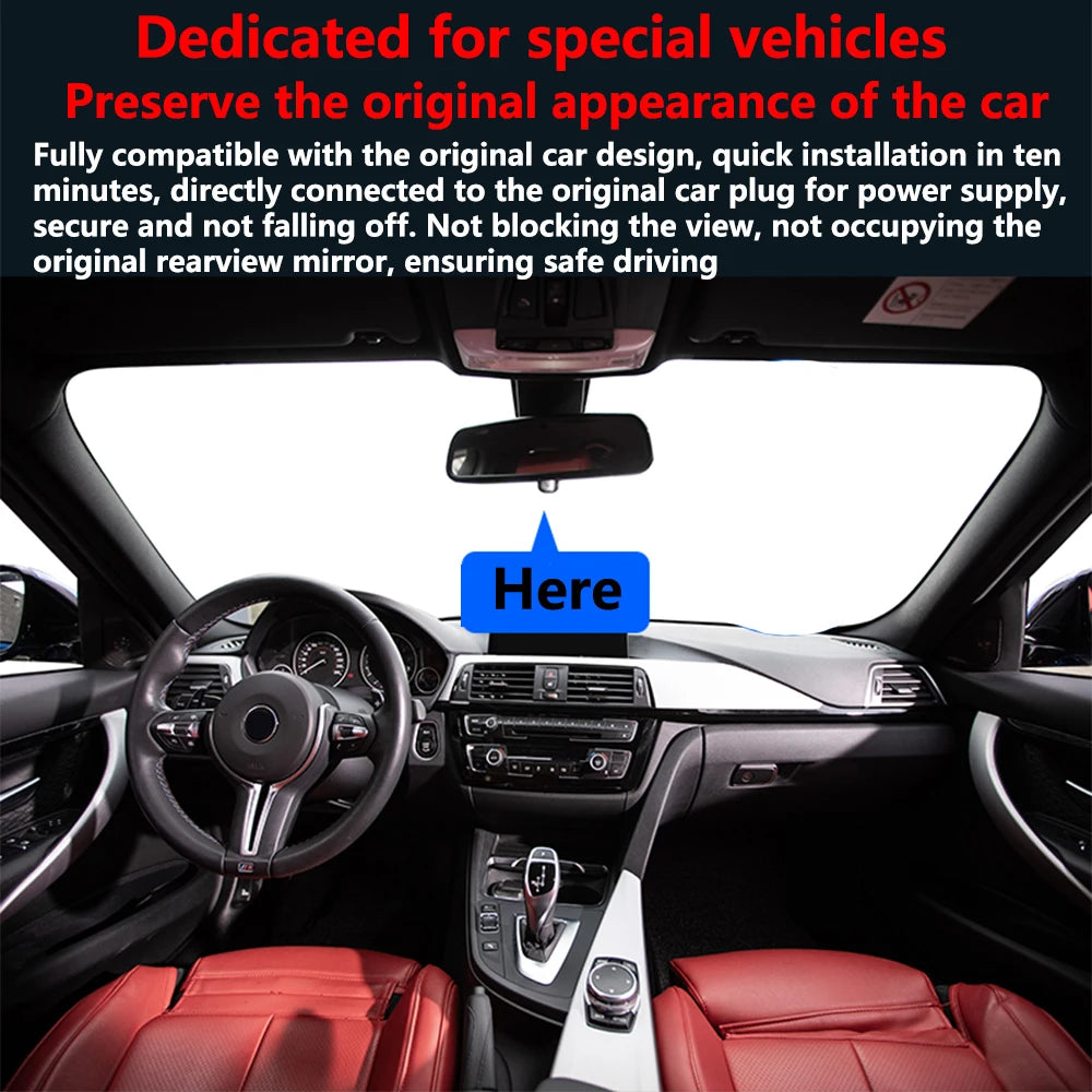 ZJCGO 4K Wifi 3840*2160 DVR Dash Cam Camera Video Recorder for Alfa Romeo Giulia Stelvio 952 949 2015~2024