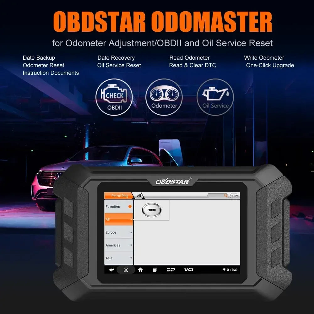 OBDSTAR Odo Master Odomaster Full Version Cluster Calibration and Oil Service Reset Support for Honda/Ducati/KTM Free FCA 12+8