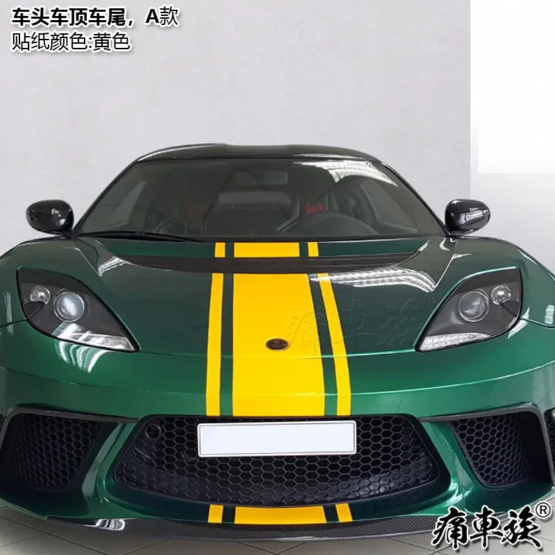 Car sticker FOR lotus Evora 410 Exige sports car decoration modification parallel line Decal fashionable sports film accessories