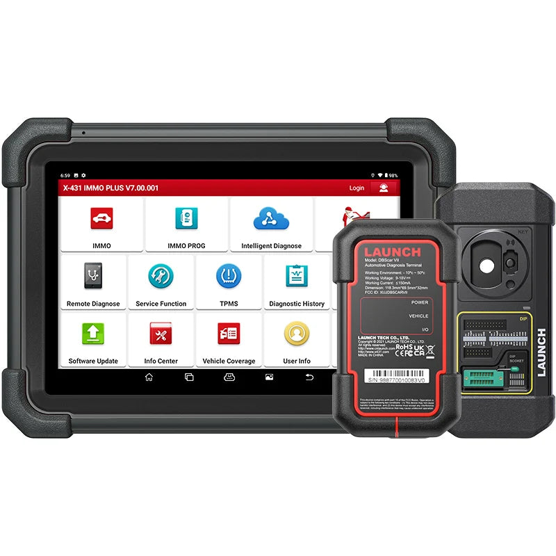 N LAUNCH X431 IMMO Plus Car Key Programmer Programming Tool Automotive Diagnostc Scanner Autoscanner Auto Diagnost Immobilizer