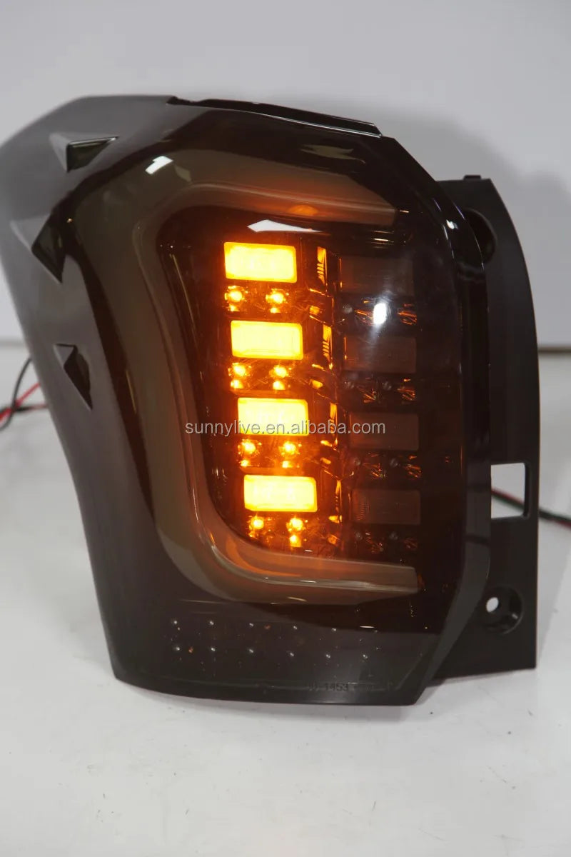 2013-2015 Year For Subaru For Forester LED Strip Rear Light Chrome Housing Smoke Black Cover TW