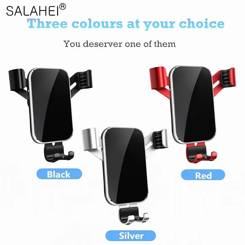 Color Name: Black - Car Mobile Phone Holder For Porsche Macan Air - Premium Interior Accessories from salahei - Just $37.99! Shop now at Rapidvehicles