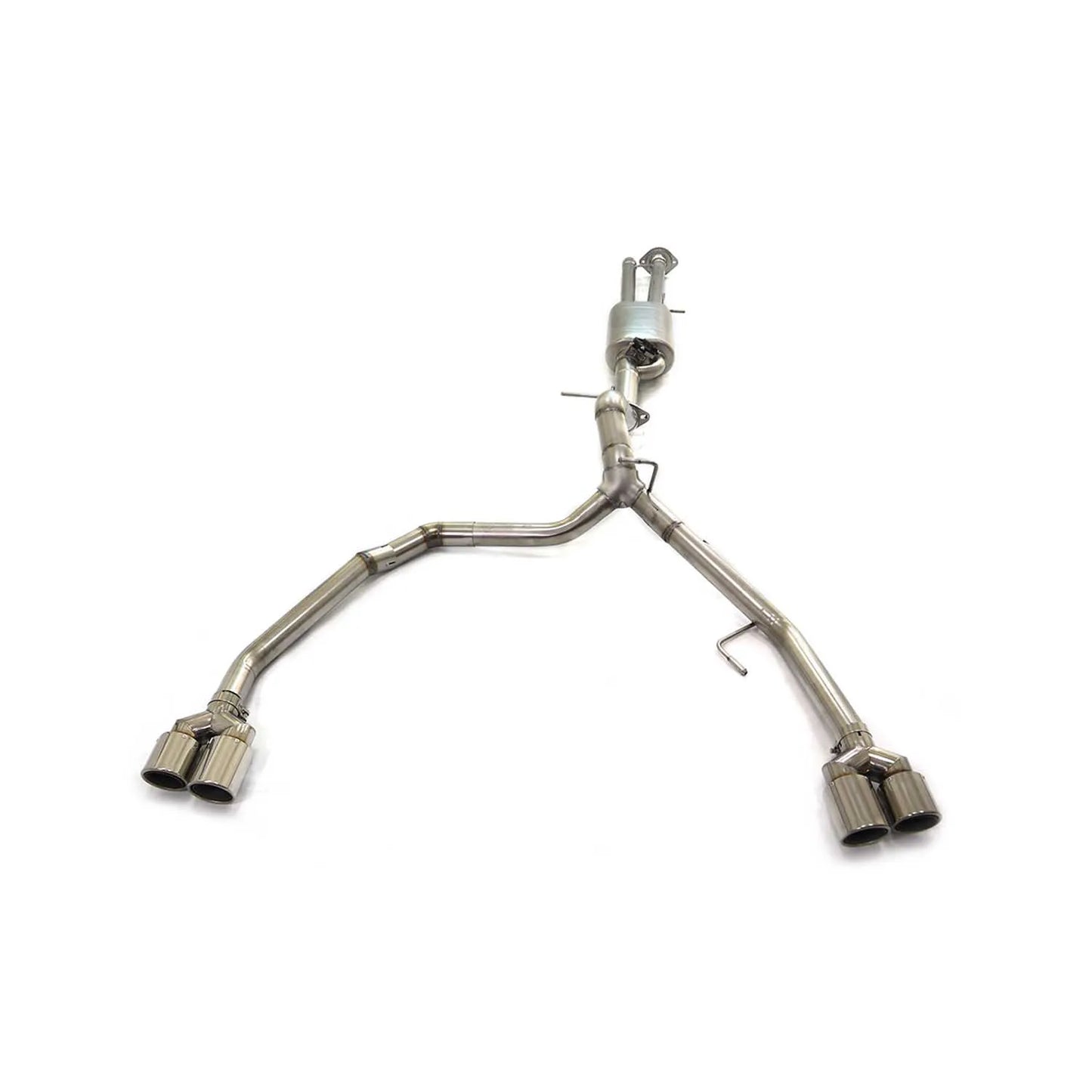 HMD Hot sale Stainless Steel Exhaust System Performance Catback for Hummer H2 6.0L Muffler With Valve