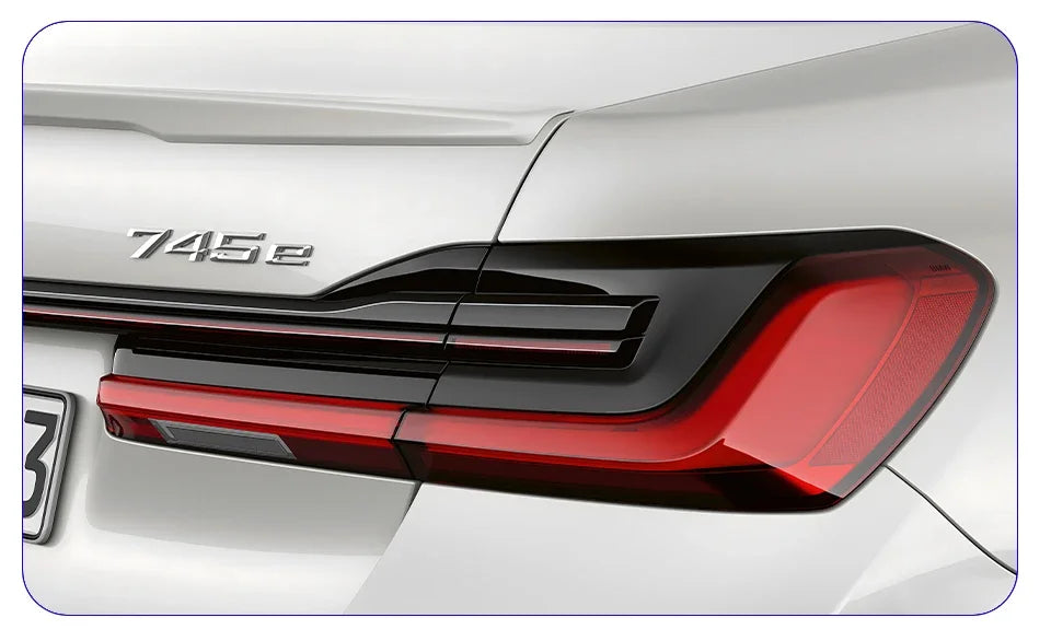 Upgraded Through Taillights Accessories for BMW 7 Series F01 F02 G11 G12 730Li 740Li 750Li 2008-2019 LED Car Taillights Assembly