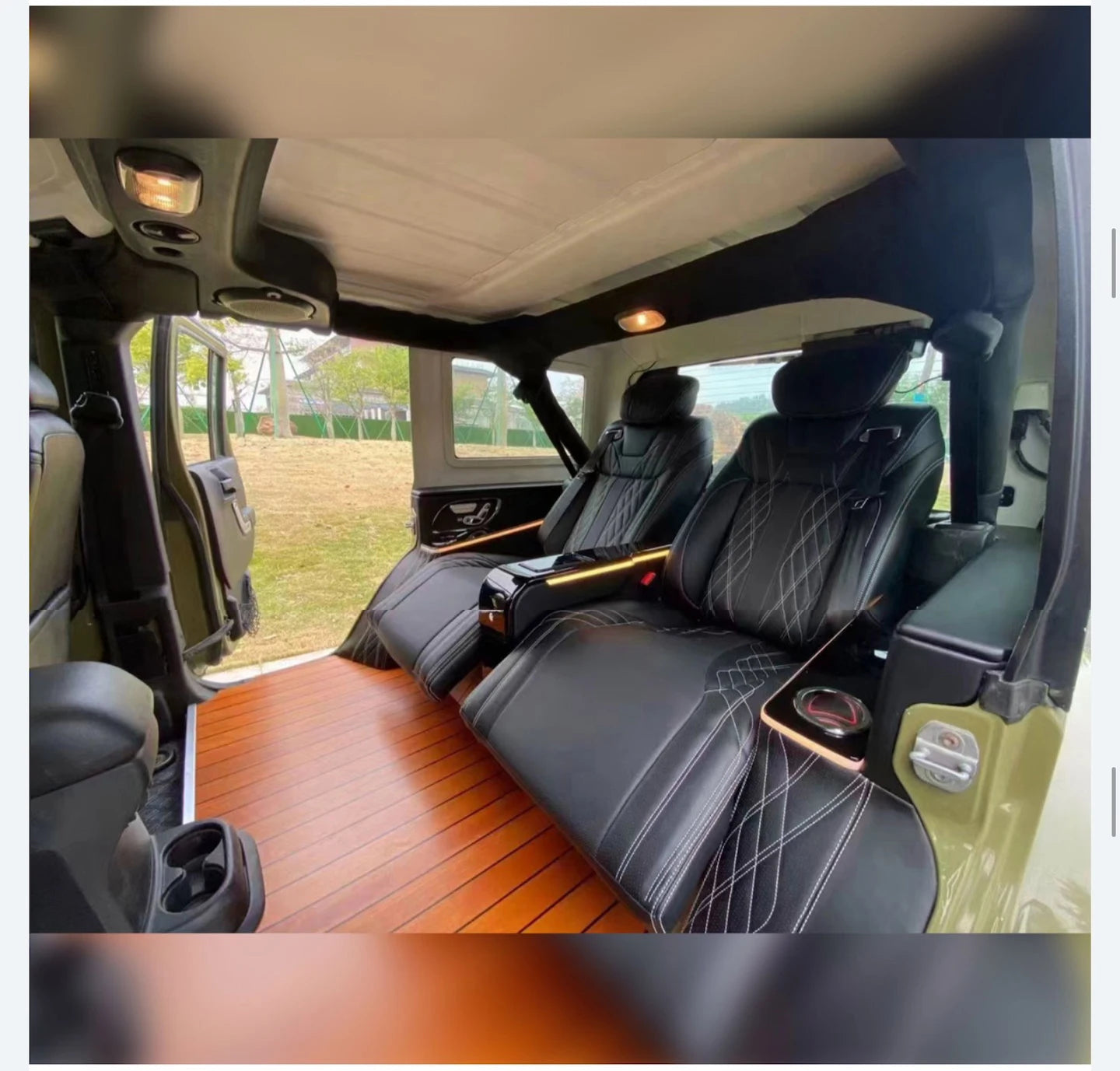 Factory Custom Cadillac Escalade VIP Car Seat Custom Black Wrangler Toyota Highlander Luxury Electric Seat With Armrest