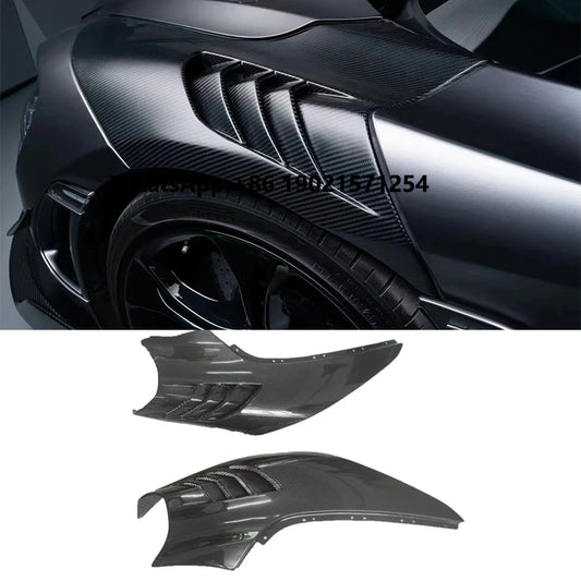Dry Carbon Fiber Side Fenders for Mclaren 720s Coupe Not Convertble RYFT Design