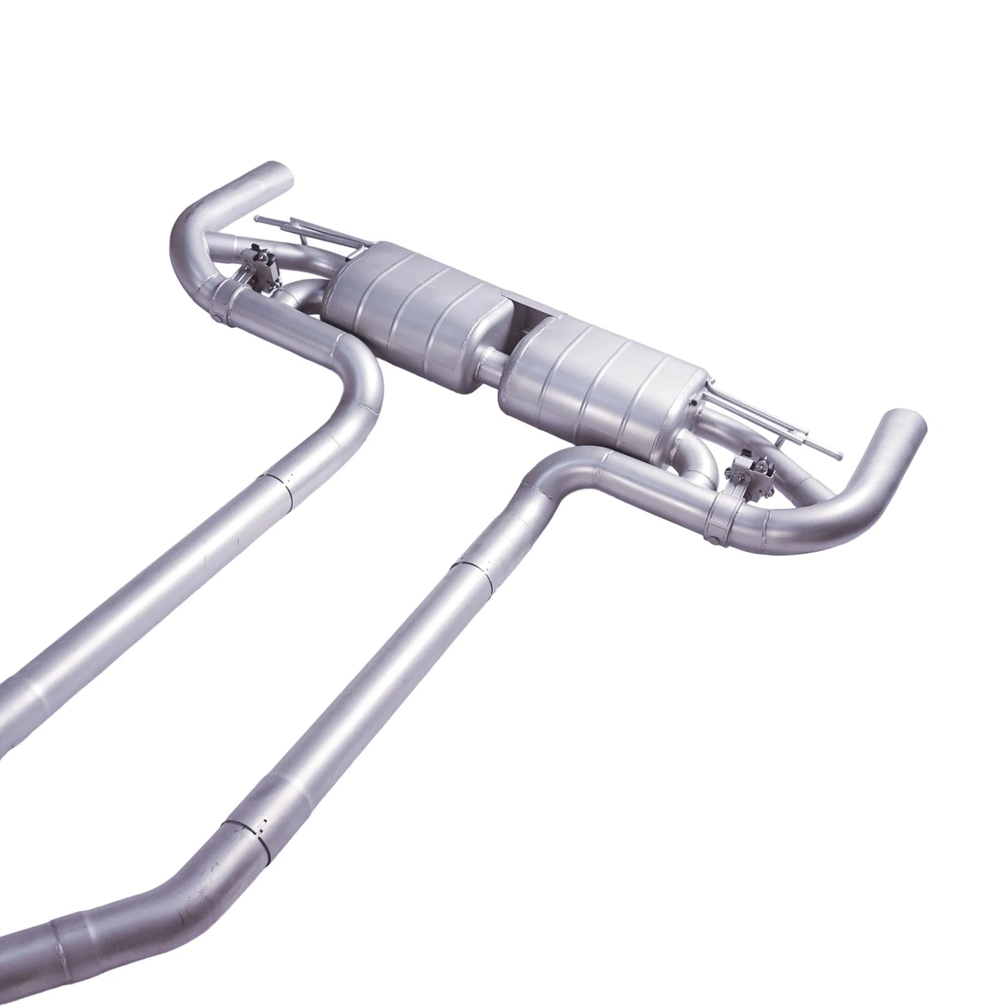 For 2012~2016 Mercedes AMG GL63 ML63 X166 5.5 Exhaust Muffler, Car Electric Valve Exhaust System Created with 304 Stainless Stee