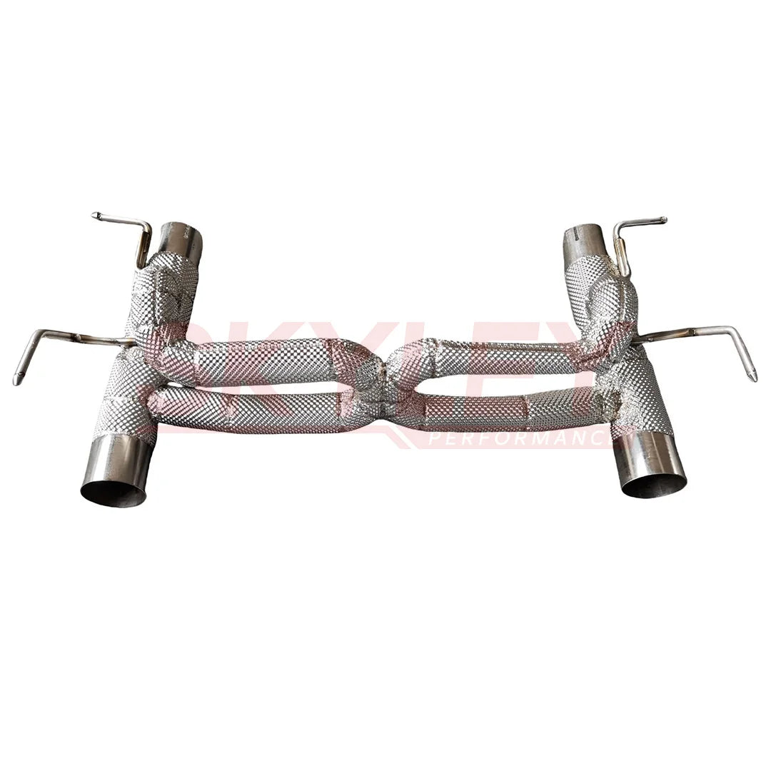 SL Valve Exhaust Catback For Ferrari 488 3.9 2015 Exhaust Valvetronic Catback System Auto Engine Systems