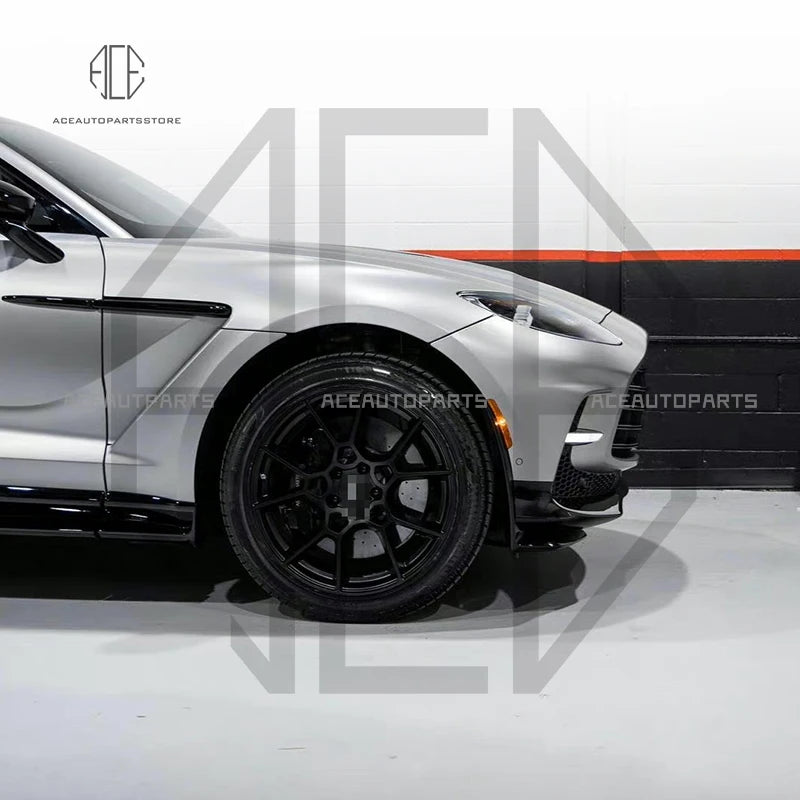 Dry Carbon Fiber Front and Rear Bumper Trunk Lip Side Skirts For Aston Martin DBX 707 Body kit