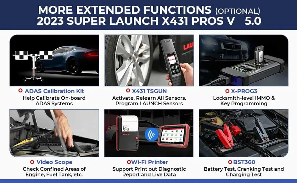 New LAUNCH X431 PROS V5.0 Car Diagnostic Tools Automotive OBDII Scan Tool Auto Scanner OBD2 ECU Coding pk X431 V plus