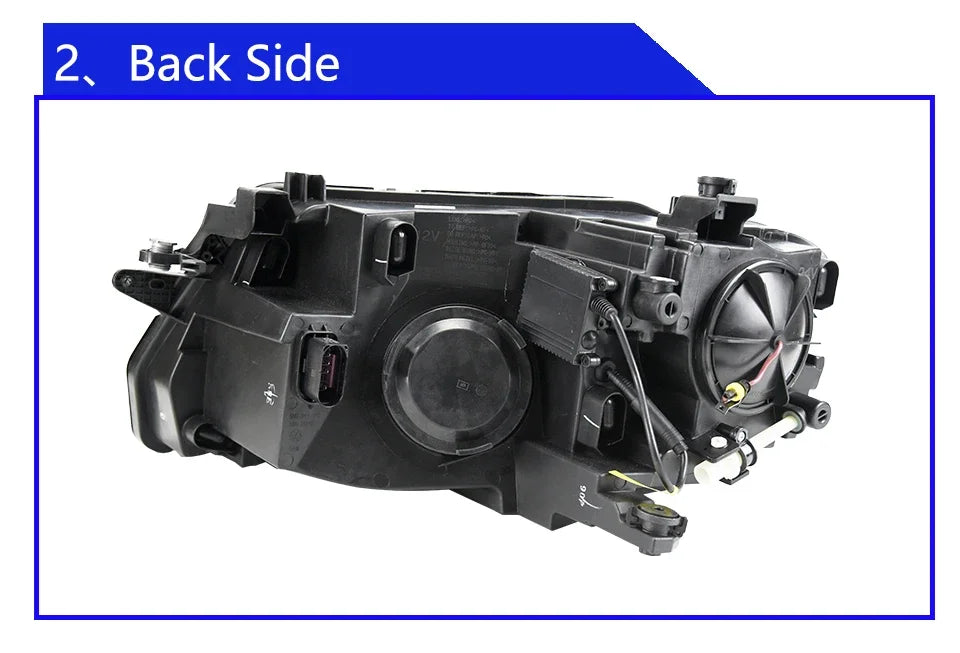 Car Front Lamps for VW Tiguan L 2017-2021 LED Auto Headlights Assembly Upgrade Bugatti Style 4 Projector Lens Accessories