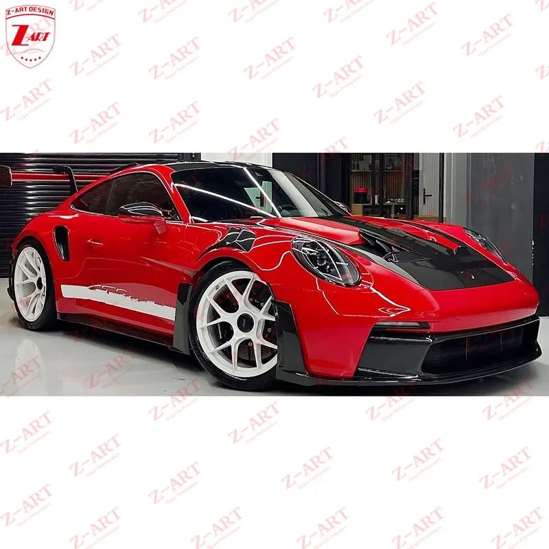 Z-ART 992 GT3RS OEM Body Kit for Porsche 992 GT3 RS  Dry Carbon Fiber OEM Kit for Porsche 911 GT3 RS 2022+ Plastic To Dry Carbon