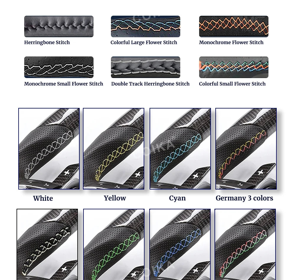 Steering Wheel Leather M Performance For BMW F10 F20 F30 F06 F07 F01 F33 F18 F15 F25 E70 E71 E90 E91 E84 E87 E83 Factory Price