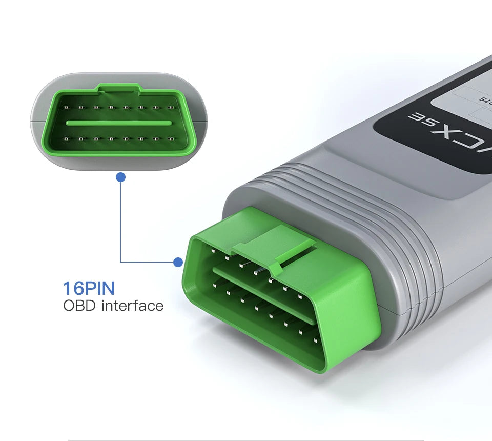 VXDIAG VCX SE J2534 Passthru Programmer OEM Reprogramming Diagnostic Tool for 11+ Brands for Mercedes Benz VW BMW JLR Porsche