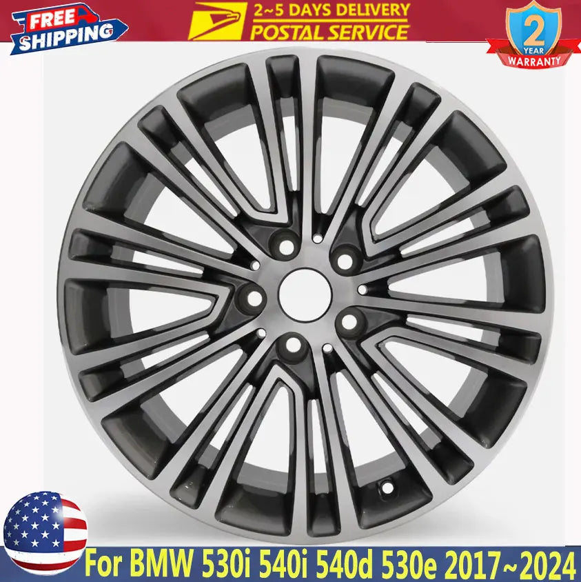18" x 8"  Wheel Alloy Rim For BMW 530i 540i 540D 530e xDrive 2017~2024 Wheel Rim 36116863420 6863420 86326