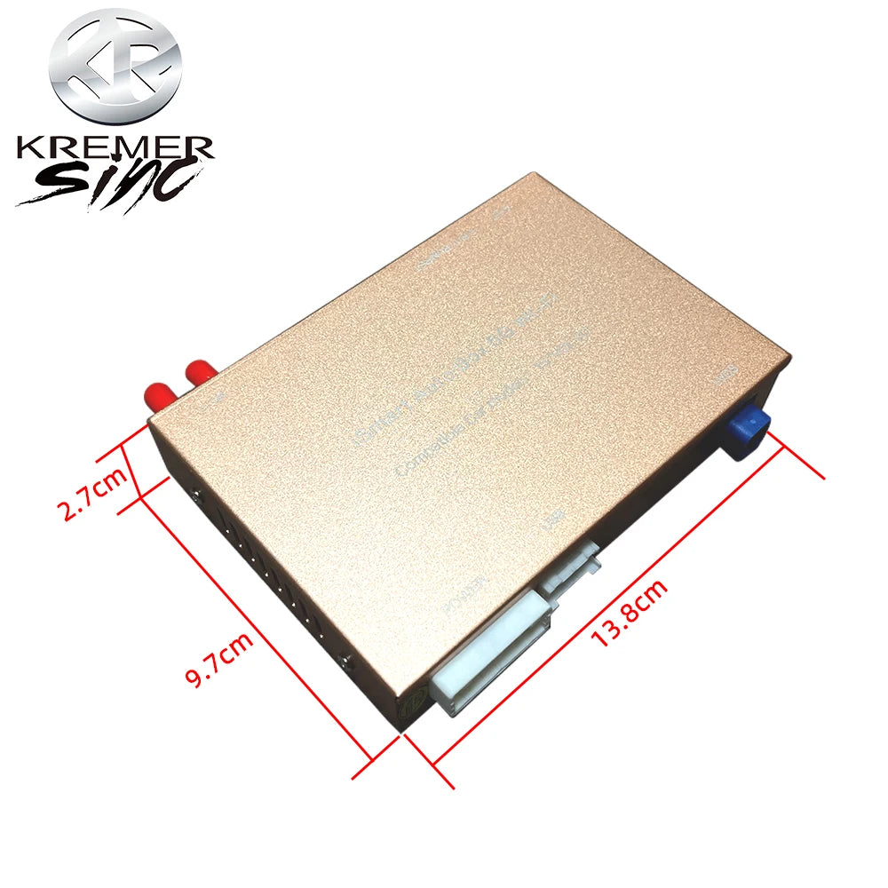 kSmart Auto Wireless CarPlay Android Auto for Alfa Romeo Stelvio & Giulia 16-19 Models Support OEM Microphone