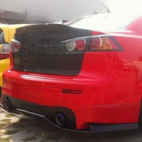 Suitable for Mitsubishi Yishen Rally Version Rear Shovel Lancer Rear Spoiler Car Modification Accessories Size Surround