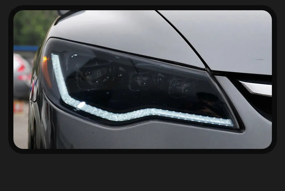 TYPY Car Lights For Honda Civic 8th FD2 Headlight 2012-2015 LED Projetor head Lamp Daytime Running Light Automotive Accessories