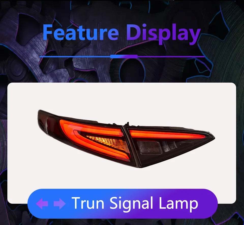 For Alfa Romeo Giulia 2016-2023 Led Car Taillights Assembly Upgrade New Style Highlight Flashing Signal Light Tools Accessories