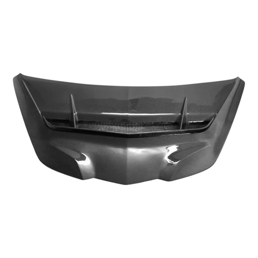 ZR1 Style Carbon Fiber Front Engine Hood Bonnet with Big Vents New Condition for Chevrolet Corvette C8 Z06 Stingray 2020-2025