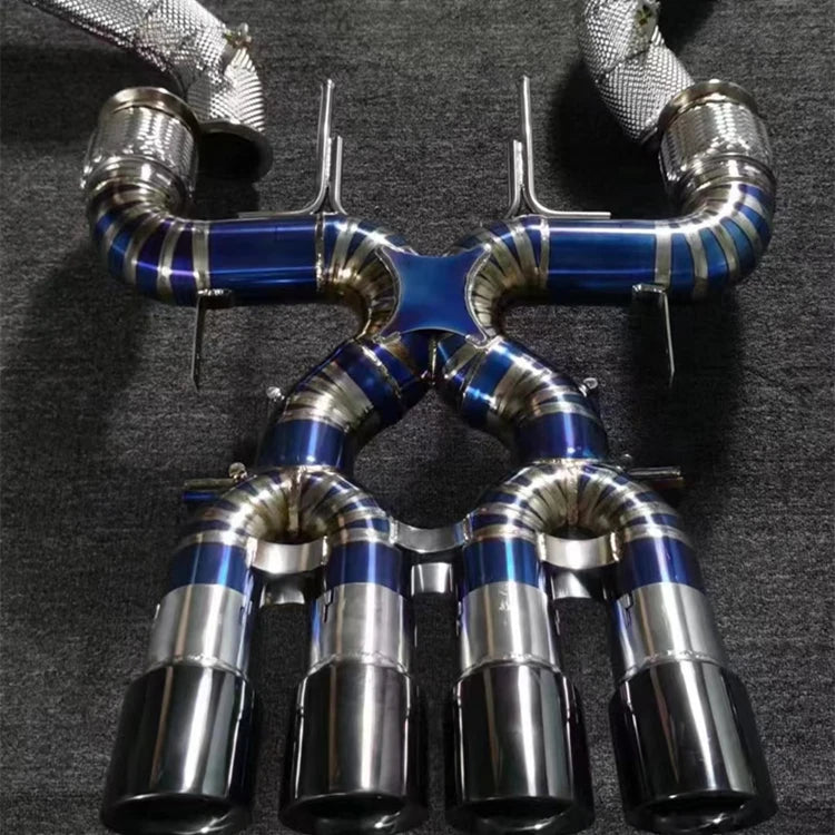 Limited time discount Enhance torque downpipe end exhaust for Mclaren GT Mclaren 765LT muffler  exhaust