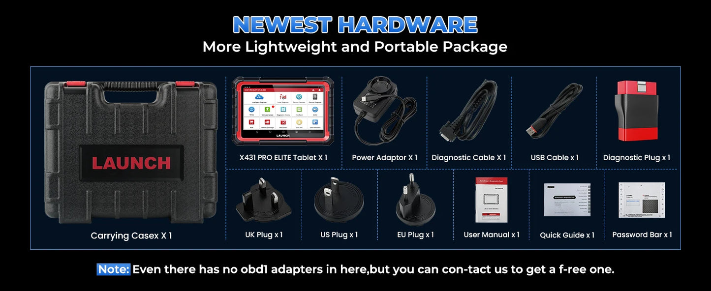 2025 LAUNCH X431 PRO ELITE Car Diagnostic Tools CANFD DOIP ECU CODING Bi-directionnal OBD2 Scanner 2 Years Free Update