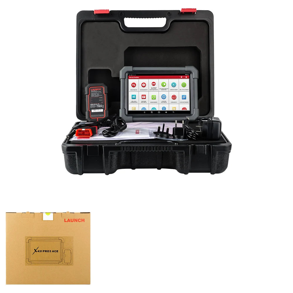 LAUNCH X431 PRO3 ACE Car OBD2 Diagnostic Tool Auto Bidirectional Scan Tool CAN FD & DoIP,FCA SGW,ADAS with 2-Year Free Update