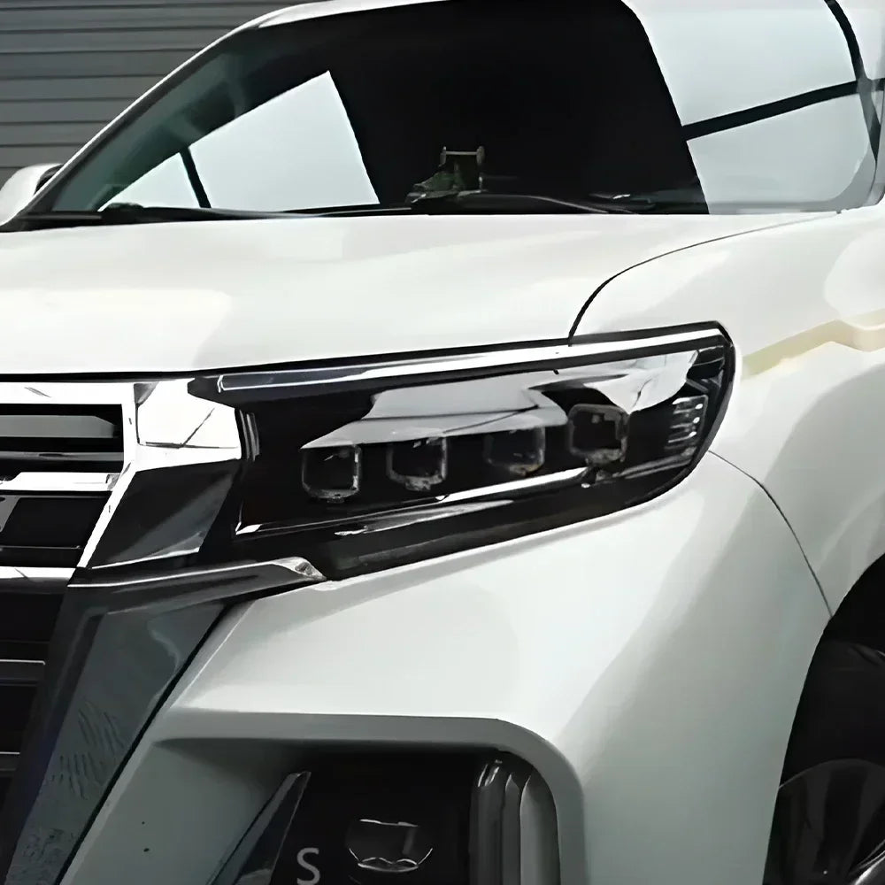 Car Front lamps For Toyota Prado 2018-2023 LED Auto Headlight Assembly Upgrade Bugatti Design Four Projector Lens Accessories