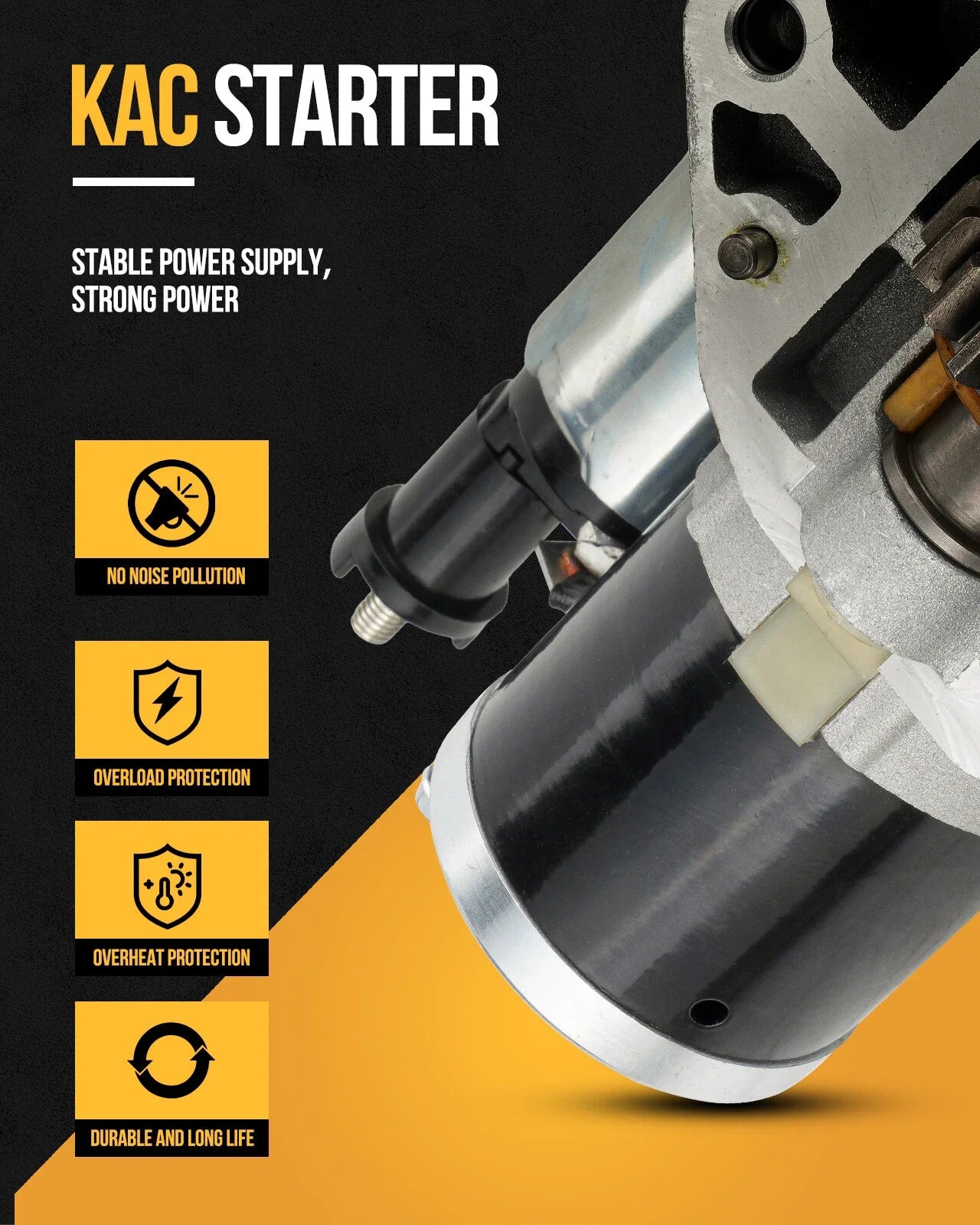 Starter for 2006-2012 Acura TSX Honda Accord 07-11 Element CR-V 2.4L 17960 31200-RRA-A51 SM710-02