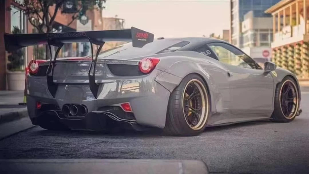 New Product for Ferrari 458 488 Carbon Fiber Spoiler 458 488 SVR Style Tail Spoiler