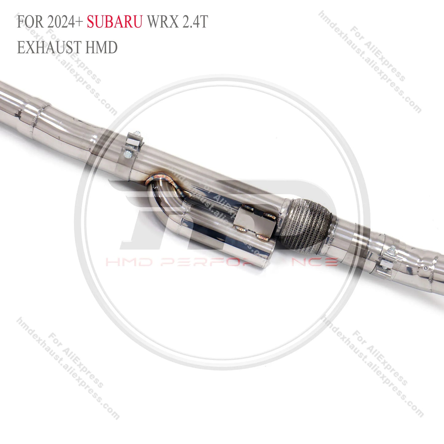 HMD Exhaust Muffler Valve Pipes Auto Performance Parts for 2024+ Subaru WRX 2.4T Valves Exhaust