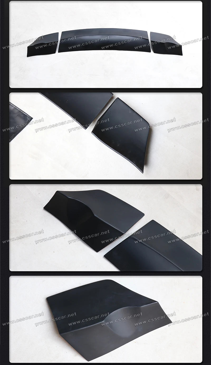 FRP Material Rear Truck Wing Lid For Ferrari F430 Upgrade LB Style CarTail Truck Spoiler Lip Ducktail Wing Moulding Accessory