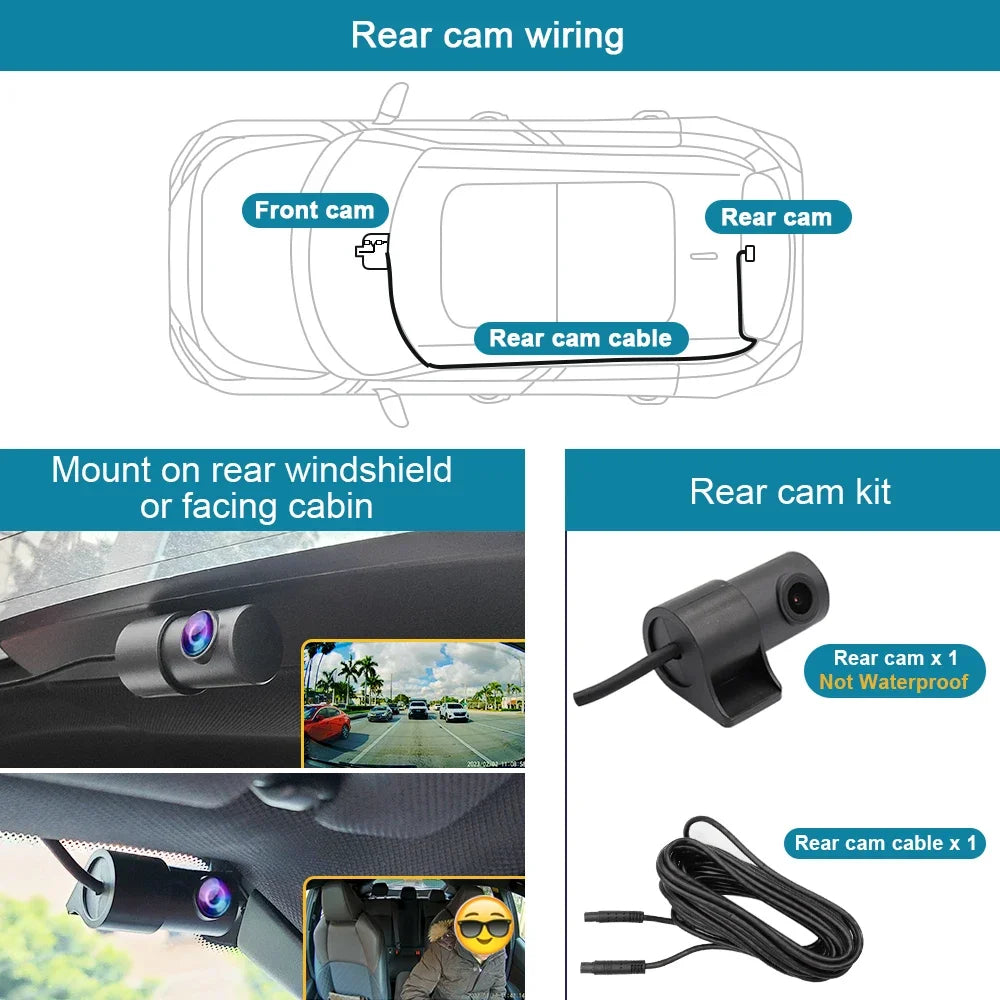 Car Cam For Dodge Hornet / Alfa Romeo Tonale 2023 2024 2025, Perfect Original Factory Style Vehicle Recording Camera