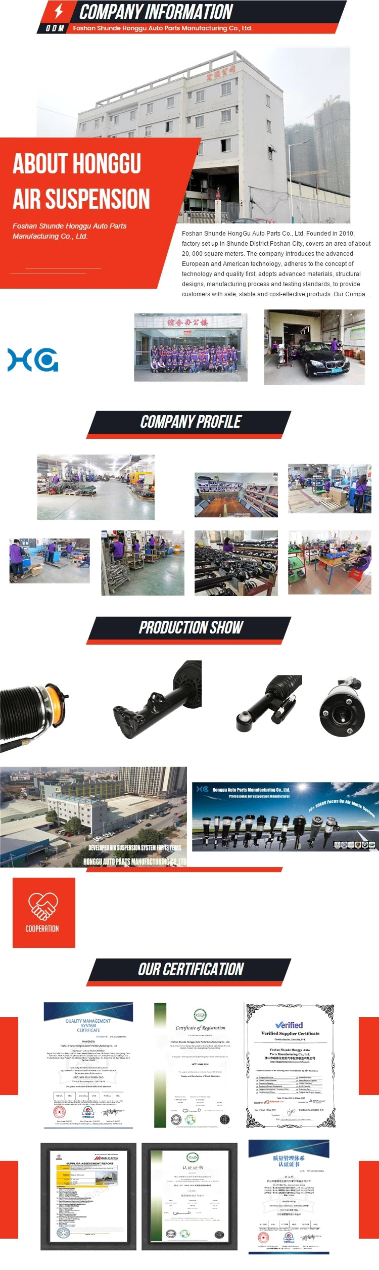 Brand new 670100717 Levante M161 front Air suspension kit  shock absorbers for Maserati  2017- S  Diesel  struts