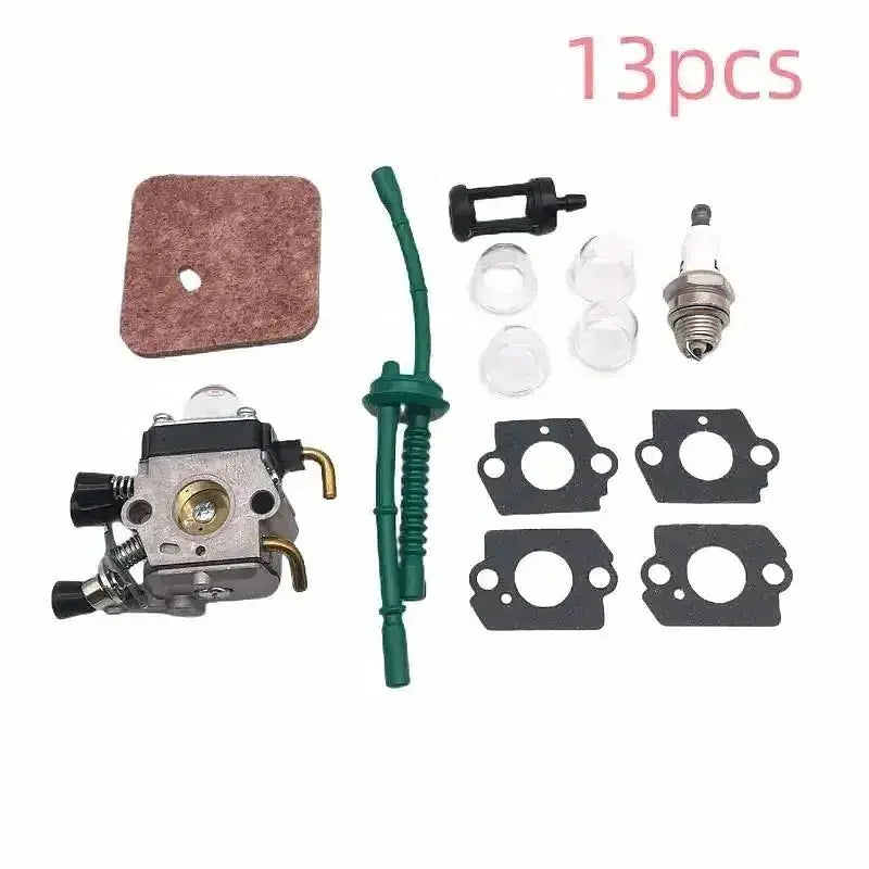 Color: Yellow - Carburetor Trimmer Kit For Stihl FS 38 45 46 55 55R 55RC 45C 45L 45EZ 55EZ 55C 55T 74 75 76 80 85 310 KM 55 55R HL45 FC55 - Premium Engines & Engine Parts from ZHAOZOUL - Just $15.21! Shop now at Rapidvehicles